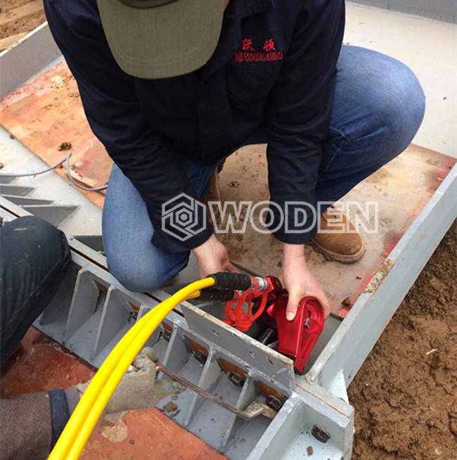 工程機械專用液壓扳手使用情景 工程機械專用液壓扳手使用情景