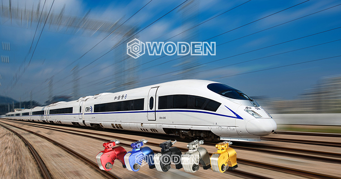 沃頓液壓扳手應用于神州高鐵某分公司鐵路項目 沃頓液壓扳手應用于神州高鐵某分公司鐵路項目